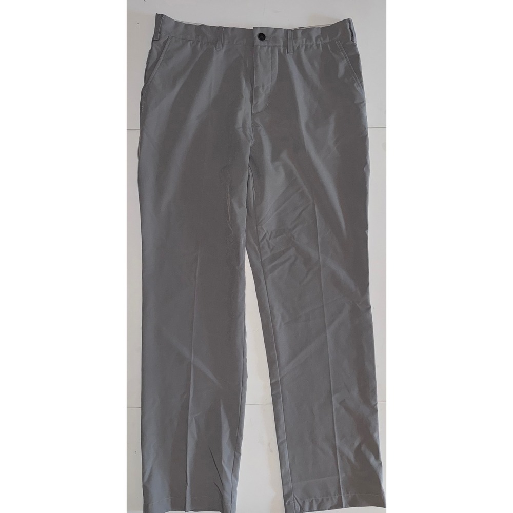 Short Par 4 Mens Gray Golf Pant Size 36x32 Very Lightweight Stretchy Performance
